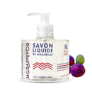 La Grappe d'Or Mediterranean Fig Marseille Hand Soap with Essential Oils | Handmade in France from Moisturizing Organic Olive & Coconut Oil | Natural, Cruelty-Free & Vegan, 11.10 oz Liquid Infinity Warehouse