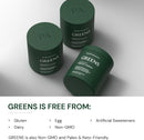 BodyHealth Greens Enhanced with PerfectAmino - Daily Superfood Green Apple Smoothie Powder with Vegetables, Fruit, Antioxidants, Prebiotics, Probiotics, Fiber, and Protein - 40 Servings Infinity Warehouse