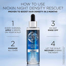 Nioxin Night Density Rescue, Overnight Hair Serum Proven to Reduce Hair Fall and Promote Hair Density, For All Hair Types, For Men and Women, 2.4 oz Nioxin