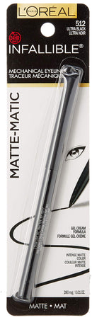 L'Oreal Paris Infallible Matte-Matic Mechanical Eyeliner, Ultra Black, 0.01 oz. L'Oréal Paris