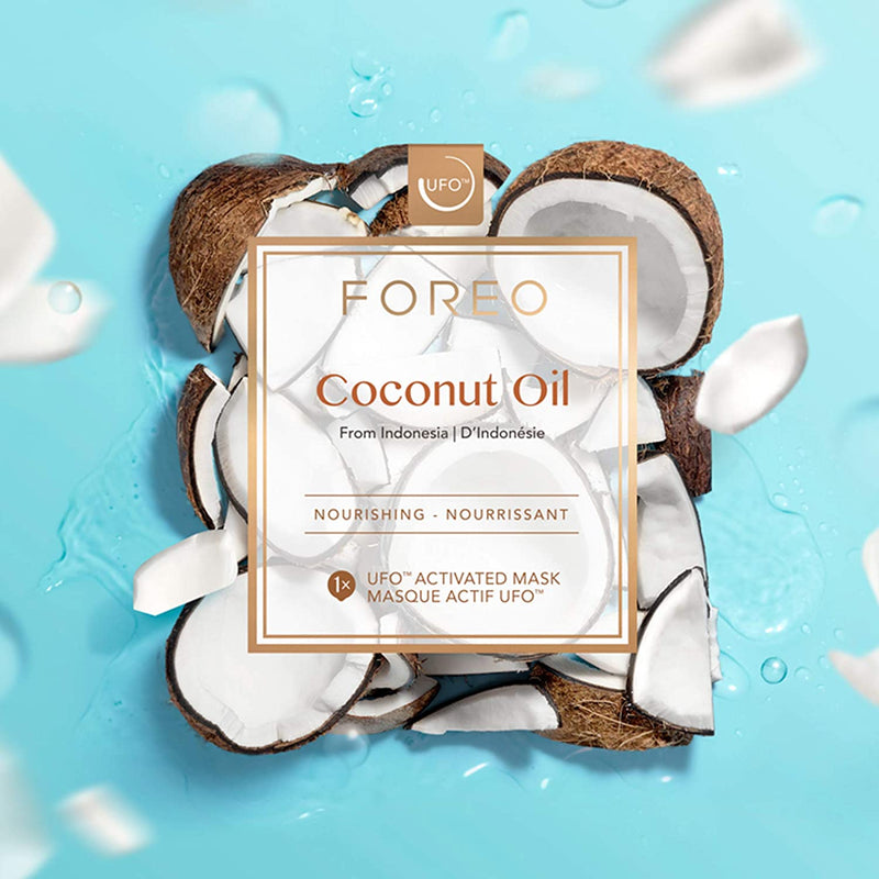 FOREO UFO activated mask Coconut Oil Beauty Coquette