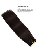 Yamel Remy Clip in Hair Extensions Human Hair 7Pcs 16 Clips Real Human Hair Extensions Clip Yamel