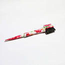 On The Edge Baby Hair Edge Brush for Black Hair – Gentle Edge Control - Double Sided Baby Hair Edge Control Brush (Floral)) ON THE EDGE BABY HAIR