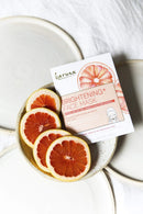 Karuna Brightening+ Facial Sheet Mask: Visibly Reduce the Look of Dark Spots, Natural Fiber Sheet Mask, 4 Count Karuna