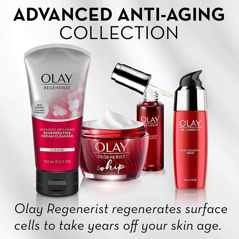 Olay Regenerist Micro-Sculpting Cream Face Moisturizer with Sunscreen, SPF 30, Trial Size 0.5 oz Olay
