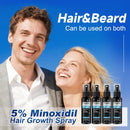 5% Minoxidil for Men Hair Loss Treatment, Minoxidil for Women Hair Growth Spray, For Men & Women, Supports Thinning Hair, With Biotin, Easy Daily Application (240ml) Infinity Warehouse