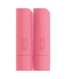 eos 100% Natural & Organic Lip Balm- Strawberry Sorbet, Dermatologist Recommended for Sensitive Skin, All-Day Moisture, 0.14 oz, 2 Pack eos