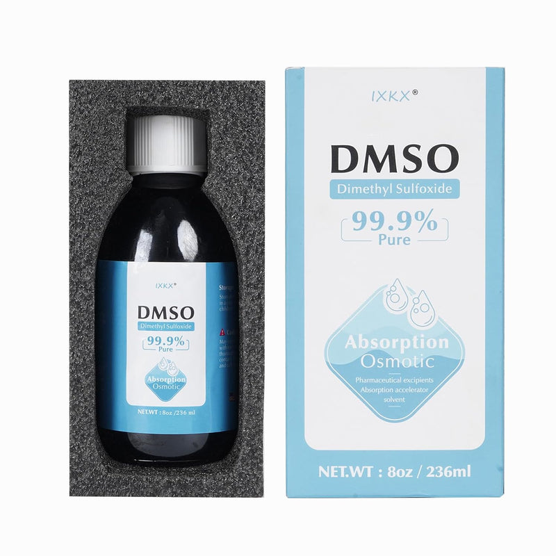 8oz DMSO Liquid 99.99% Pure, Undiluted & Low Odor Dimethyl Sulfoxide, Premium DMSO in a Amber Glass Bottle Infinity Warehouse