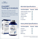 1MD LiverMD - Liver Support Supplement | Siliphos Milk Thistle Extract - Highly Bioavailable, for Liver Support | 60 Capsules (2-Pack) Infinity Warehouse