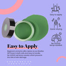Beetles Winter Green Dip Powder Nail Starter Kit - Olive Green Avocado Dip Powder Set Navy Blue Dark Blue Turquoise with Dip Powder Gel Liquid Set Activator, Base, Top, Brush Saver with Gift Box beetles Gel Polish Store