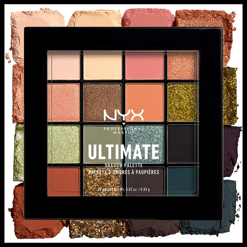 NYX PROFESSIONAL MAKEUP Ultimate Shadow Palette, Eyeshadow Palette, Utopia NYX PROFESSIONAL MAKEUP Store