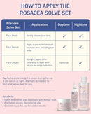 Rosacea Treatment Skincare for Women & Men - Face Wash, Rosacea Cream & Face Serum, Moisturizer Redness Reducing Skin Care with Aloe Vera, Hyaluronic Acid & Fruit Extracts, Made in USA by e70 Infinity Warehouse