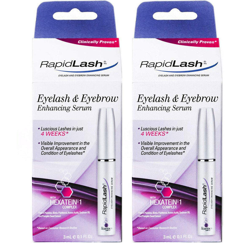 RapidLash Eyelash Enhancing Serum - Promotes Appearance of Longer, Thicker Eyelashes, Paraben Free RapidLash