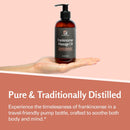 Frankincense Essential Massage Oil for Scars, Stretch Marks & Fine Lines, Firming, Hydrating, Smoothing & Calming Formula with Collagen, Stem Cells, Lavender & Grapefruit, 8 fl oz, by M3 Naturals Infinity Warehouse
