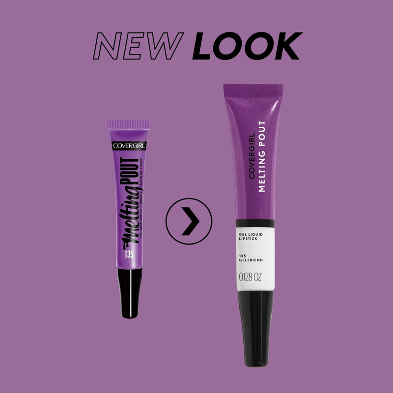COVERGIRL Melting Pout Liquid Lipstick, Gelfriend, 0.24 Ounce (packaging may vary) COVERGIRL