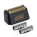 GAMMA+ Replacement Black Set of 2 Forged Cutter Blades fits Gamma+ Absolute Zero and Prodigy Shavers GAMMA+