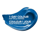 L'Oreal Paris Hair Makeup Temporary 1-Day Hair Color for Brunettes, Blue 60, 1 Fl Oz L'Oreal Paris