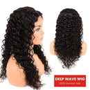 PNEX Lace Front Wigs Human Hair Brazilian Deep Wave Wig 24inch Human Hair Lace Front Wigs For Black Women 4x4 Lace Wigs Pre Plucked Hairline(24 Inch, 4x4 Deep Wave Wig) PNEX
