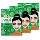 Yes To Calming Paper Mask, Cucumber, 3 Pack Yes To Store