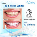 MySmile Teeth Whitening Strips, White Strips Teeth Whitening Kit, Non-Sensitive 14 Sets Teeth Whitener for Tooth Whitening, Helps to Remove Smoking Coffee Soda Wine Stain, Up to 10 Shades Whiter mysmile