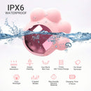 MelodySusie Electric Sonic Facial Cleansing Brush with Heated Massaging, Silicone Face Cleansing Device for Deep Cleaning & Gentle Exfoliating, Rechargeable, Valentine's Gifts for Women MelodySusie