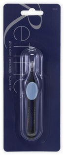 Refine Wide Slant Tip Grip Tweezers Refine