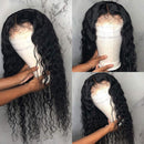 FLYBAO 4x4 Lace Closure Wigs Human Hair Wigs 26 Inch Water Wave Lace Front Wigs Human Hair Wigs for Black Women Pre Plucked With Baby Hair Long Wig FLYBAO