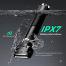 FOKE Back Shaver for Men, Ultra-Wide 1.8" T-Shaped Head, Includes Travel Case, Mens Back Shaver Rechargeable with Long Handle, Safety Lock, Waterproof IPX7, Multi-Functional Body Hair Trimmer,(Black) Infinity Warehouse