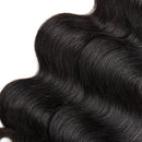 Beauhair Brazilian Body Wave Virgin Hair Bundles with Lace Closure(16 16 16 with 14closure) Human Hair Unprocessed Body Wave Hair with Closure 4X4 Lace Free Part Natural Black Hair Beauhair Store
