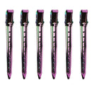 Kitsch Styling Hair Clip, Duck Bill Clips for Hair, Women Hair Clips for Styling Sectioning, Professional Hair Clips for Women, Hair Accessories for Styling, Hair Styling Clips - 6pcs (Iridescent) Kitsch