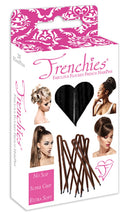 Frenchies Ultra Flocked Extra Soft French Twist Hair Pins: The French Hair Pins for Buns, Wedding Updo Hairstyles, Hair Extensions + Wigs, 20 Count, Black Frenchies