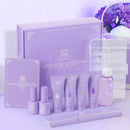 Makartt Purple Poly Nail Extension Gel Kit with Nail Lamp Bundle - Basic Poly Nails for Beginners with 6W UV&LED Lamp Makartt