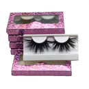 Wholesale 25mm Mink Lashes Mikiwi E02-5, Real Mink EyeLashes, Thick HandMade Full Strip Lashes, Crueltyl Free Fluffy Lash, Dramatic 3D Mink Lashes Bulk Pack-5 mikiwi