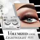 Ardell False Eyelashes 3D Faux Mink 859, 4 pairs Ardell