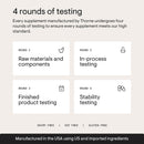 THORNE - Magnesium Glycinate - Supports Restful Sleep, Muscle Relaxation, Heart Health & Metabolism* - Chelated Magnesium Capsules - Third-Party Certified - Gluten, Dairy & Soy-Free - 90 Servings Infinity Warehouse