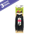 Naked Human Hair Crochet Braids Pre-Loop Type Bohemian Curl (3-pack [18"], NATURAL) Naked Wig