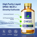 DMSO 99.9% Pharma Grade, Pure Liquid Dimethyl Sulfoxide 8 fl.oz in Glass Bottle, Non-Diluted, Low Odor Infinity Warehouse