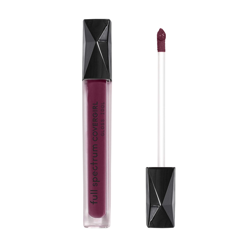 COVERGIRL Gloss Idol, Moisturizing Lip Gloss, Wine Not, 0.12 Ounce COVERGIRL