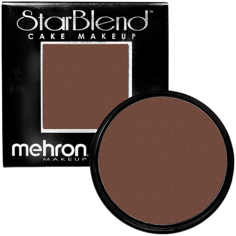 Mehron Makeup StarBlend Cake (2 oz) (Ebony) Mehron