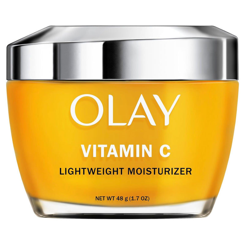 Olay Vitamin C Lightweight Face Moisturizer - Brighten - Even Tone - Hydrate - Lightweight Anti-Aging Cream for Dark Spots and Dry Skin, 1.7 oz - Infinity Warehouse