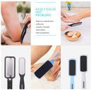 Feet Scrubber Dead Skin 5 Pack - KENED Foot File Callus Remover For Feet, Professional Pedicure Kit with 2 x Metal Foot Grater, 3 x Blue Double-Sided Pedicure Tools for Feet Care KENED