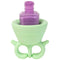 tweexy Wearable Nail Polish Holder Ring, Fingernail Polishing Tool, Manicure and Pedicure Accessories (Retro) tweexy