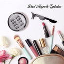 Upgrade Triple Magnetic Eyelashes, Segmented False Eyelashes, 3D Reusable Eyelashes with Applicator Kit, No Glue, Easy to Apply, Light weight, Natural Look, (8 PC with Tweezer, 1.14 inch/29 mm) Miracolove