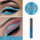 DNM Liquid Glitter Eyeliner Set,8 Colors Glitter Silver Liquid Eyeliner Long Lasting Waterproof, Shimmer Sparkling Blue Metallic Colorful Eyeliner Kit, High Pigmented Brighten Eye Liner(Set 03) DNM