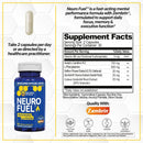 NATURAL STACKS NeuroFuel Nootropic with Zembrin - Doctor Developed Memory & Focus Supplement - Kanna Extract Sceletium Tortuosum - Nootropic Brain Supplement for Focus - 60 Zembrin Capsules Infinity Warehouse