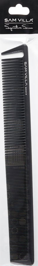 Sam Villa Signature Series Professional Long Cutting & Hair Parting Comb Sam Villa