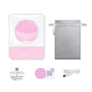 FOREO LUNA mini 3 Silicone Facial Cleansing Brush for All Skin Types Pearl Pink, Ultra-hygienic, 30-sec Glow Boost Mode, 12 Intensities, 400 uses/USB Charge, App-connected, 2-year Warranty FOREO