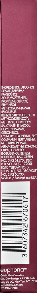 Calvin Klein euphoria Eau de Parfum, 0.33 Fl. Oz. Rollerball Calvin Klein