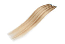 Highlighted Blonde Tape in Human Hair Extensions 20pcs 30g 14 inch Long Remy Hair Seamless Double Sided Tape in Skin Weft for Women 14inch Ash Blonde & Bleach Blonde Benehair