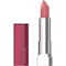 Maybelline Color Sensational Lipstick, Lip Makeup, Cream Finish, Hydrating Lipstick, Nude, Pink, Red, Plum Lip Color, Flush Punch, 0.15 oz; (Packaging May Vary) Maybelline New York